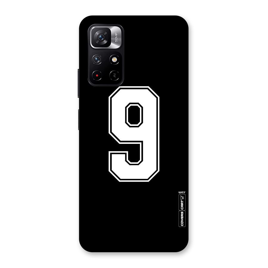 Number 9 Back Case for Redmi Note 11T 5G