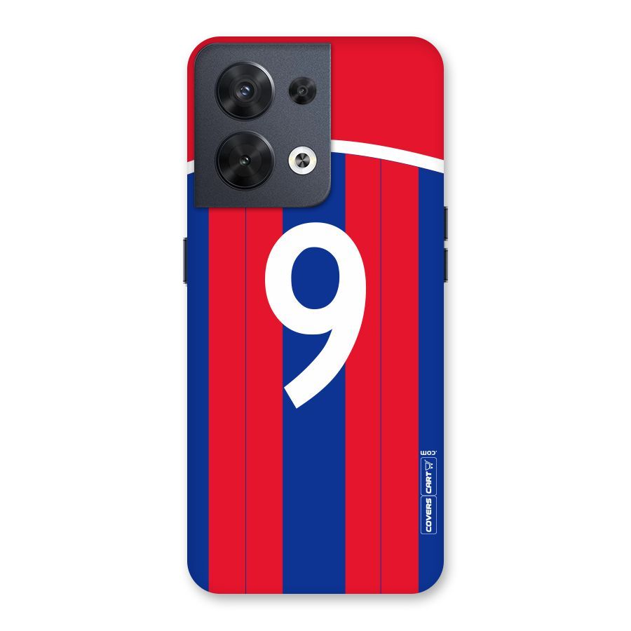Number 9 Jersey Back Case for Oppo Reno8 5G