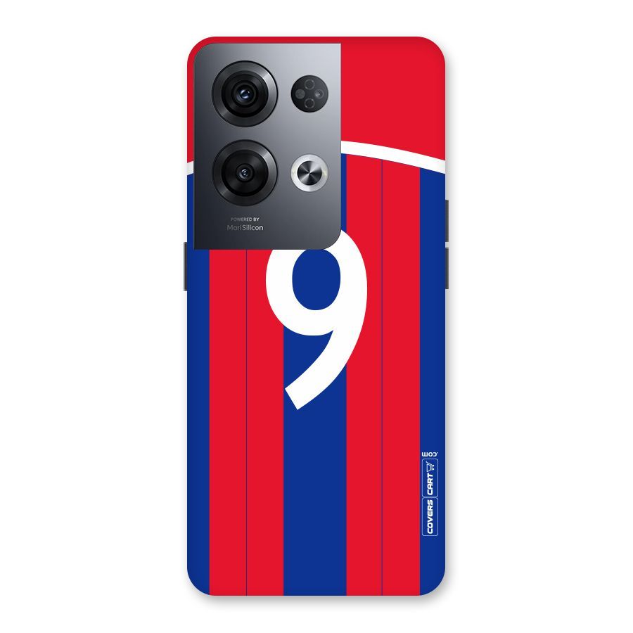 Number 9 Jersey Back Case for Oppo Reno8 Pro 5G
