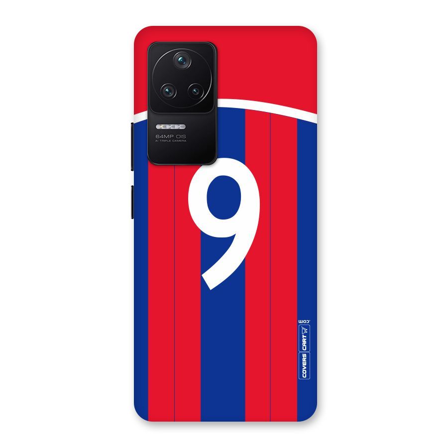 Number 9 Jersey Back Case for Poco F4 5G