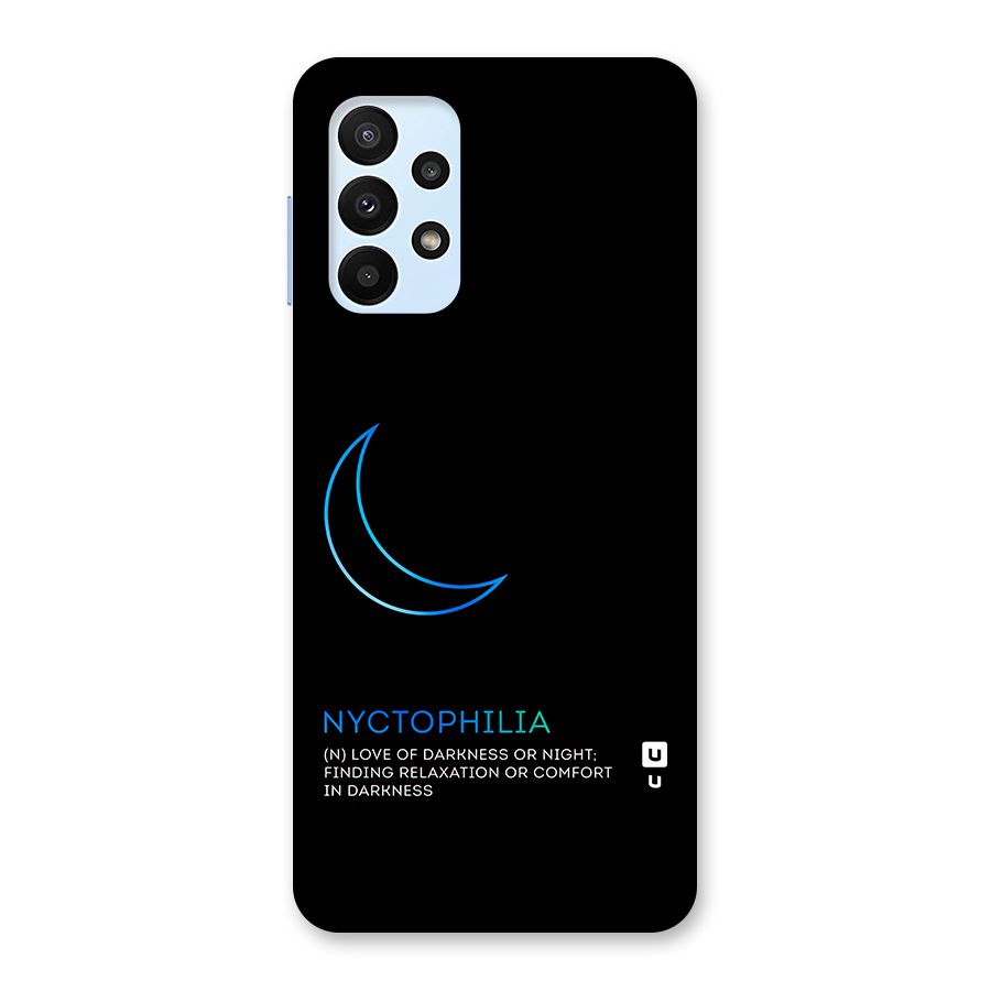 Nyctophilia Love of Darkness Back Case for Galaxy A23