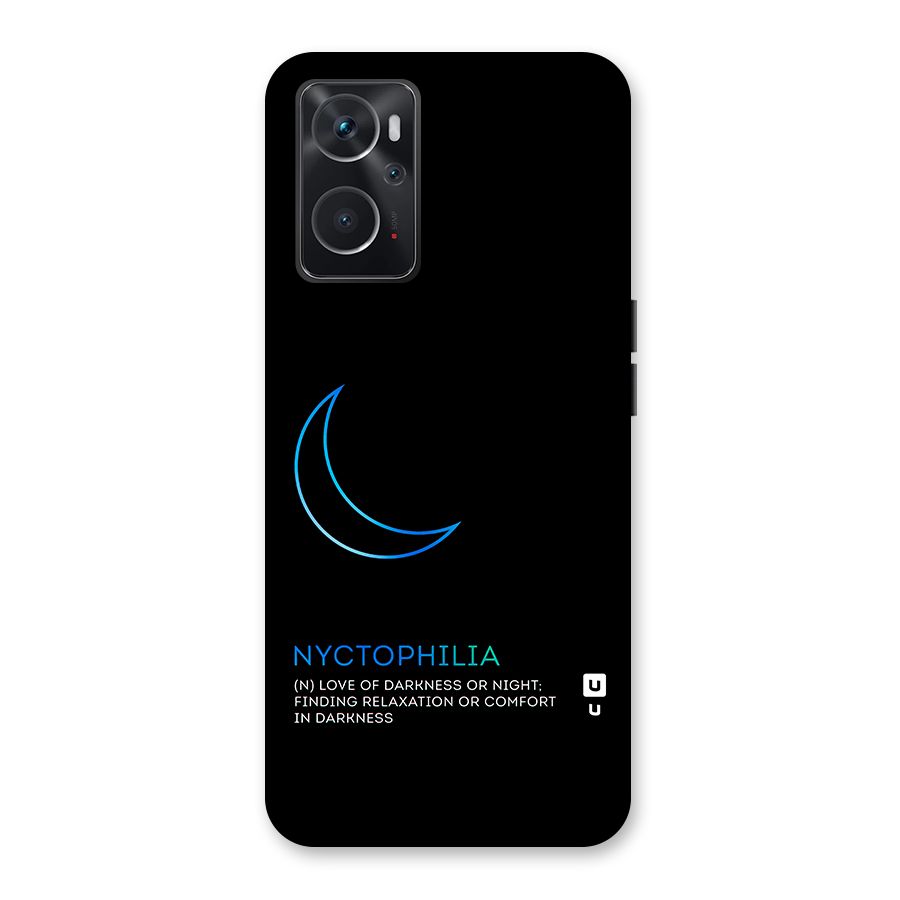 Nyctophilia Love of Darkness Back Case for Oppo K10 4G