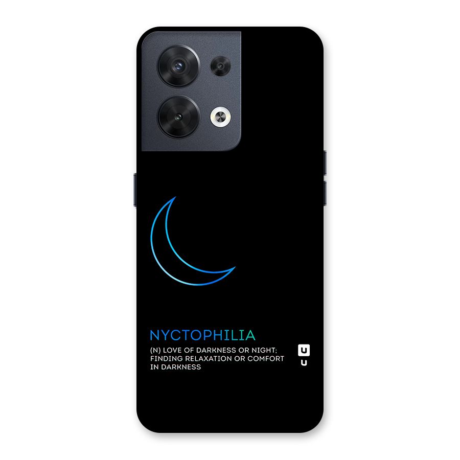 Nyctophilia Love of Darkness Back Case for Oppo Reno8 5G