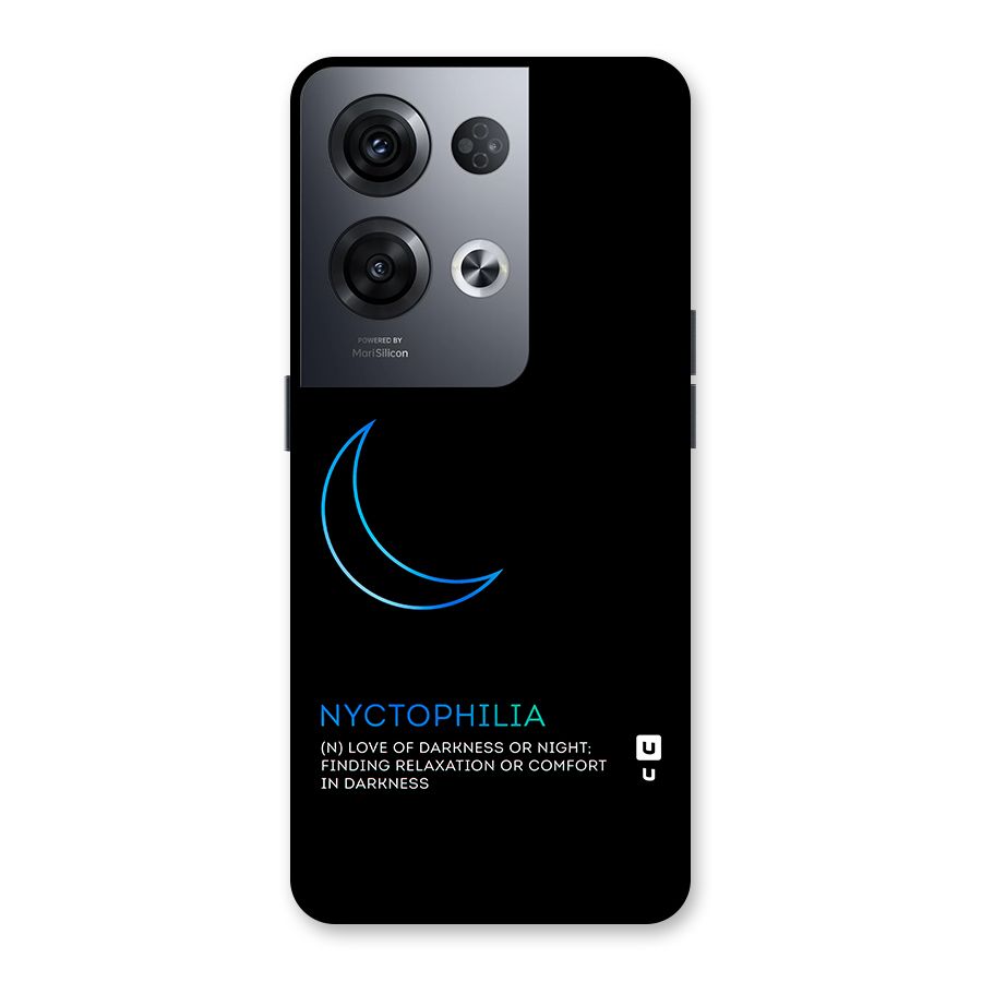 Nyctophilia Love of Darkness Back Case for Oppo Reno8 Pro 5G
