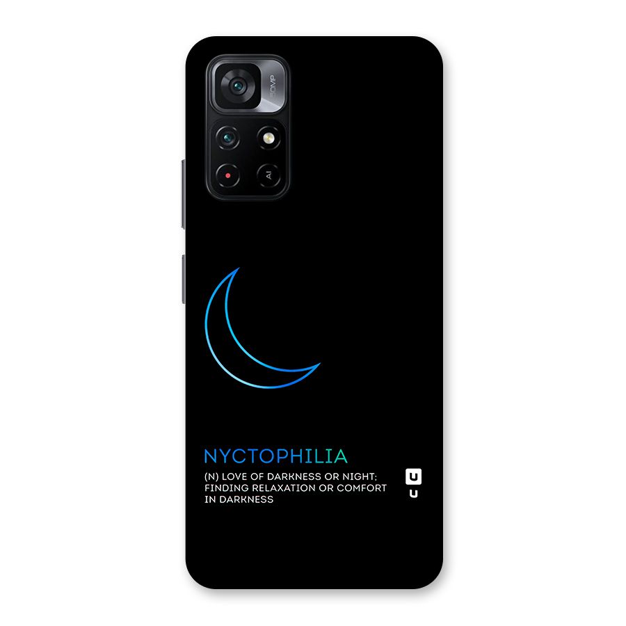 Nyctophilia Love of Darkness Back Case for Poco M4 Pro 5G