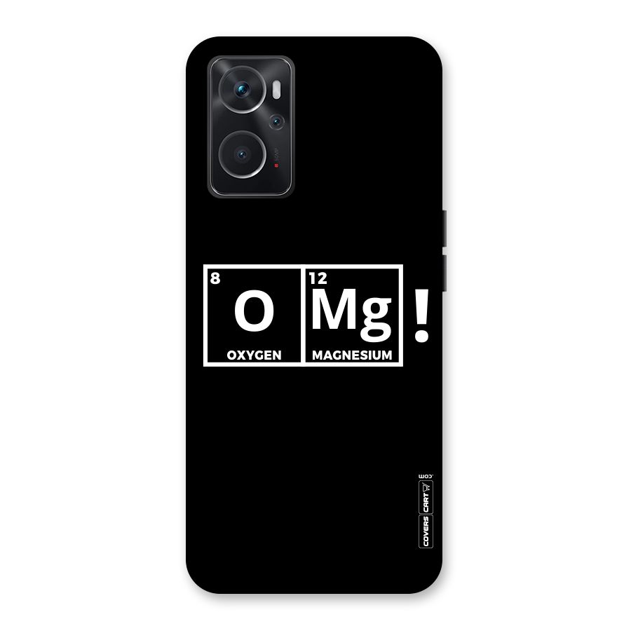 OMG Chemistry Pun Back Case for Oppo K10 4G