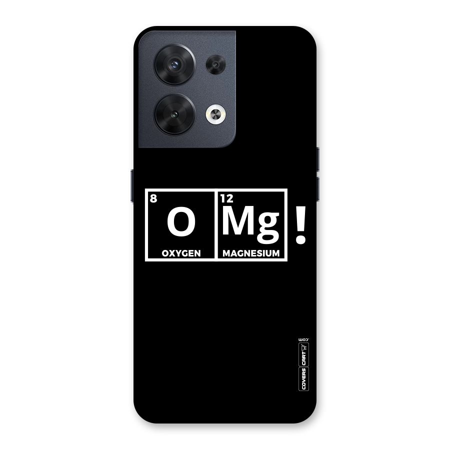 OMG Chemistry Pun Back Case for Oppo Reno8 5G