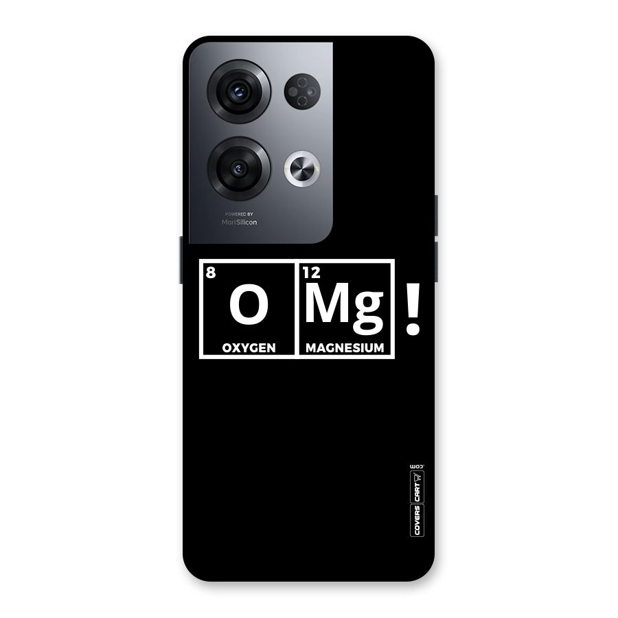 OMG Chemistry Pun Back Case for Oppo Reno8 Pro 5G