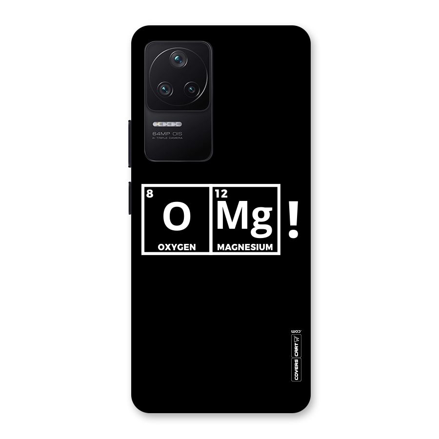 OMG Chemistry Pun Back Case for Poco F4 5G