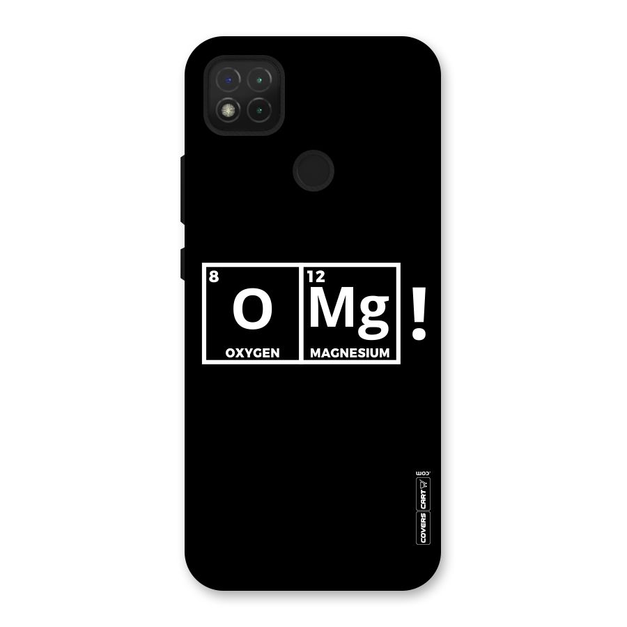 OMG Chemistry Pun Back Case for Redmi 9 Activ