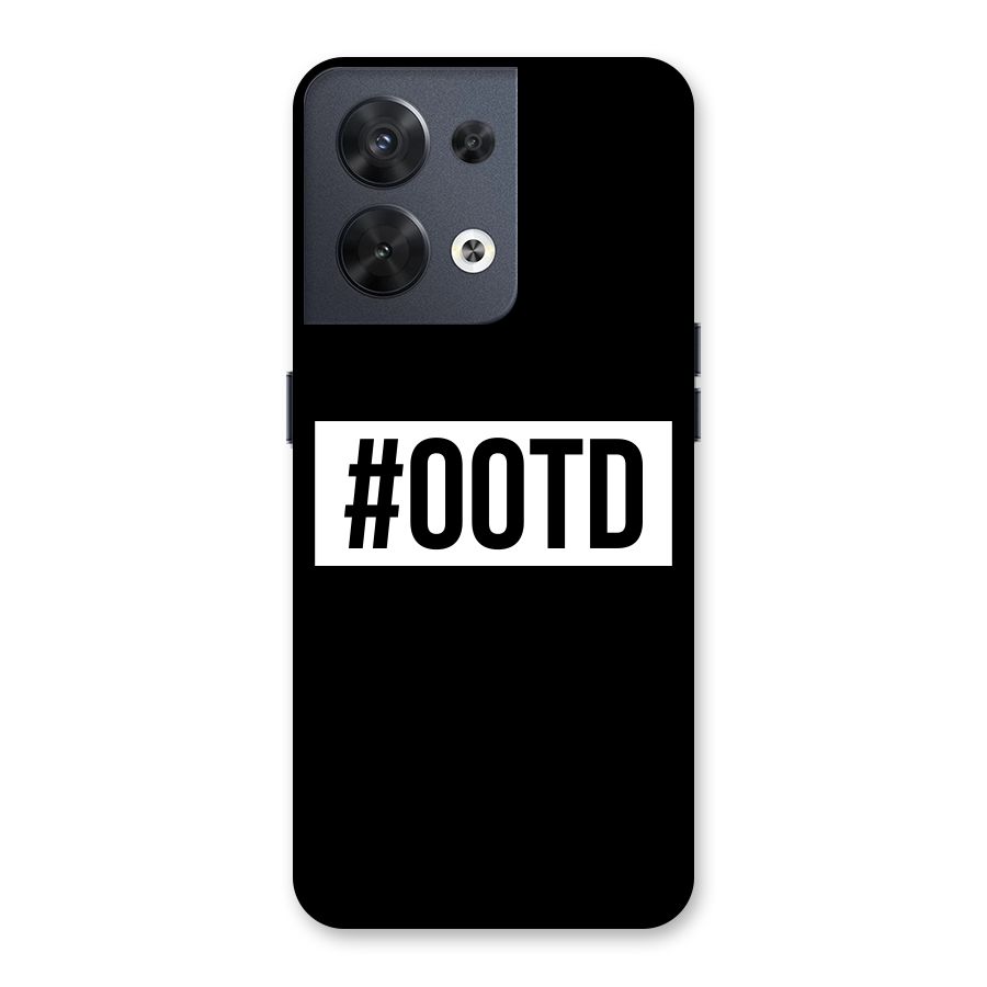 OOTD Back Case for Oppo Reno8 5G