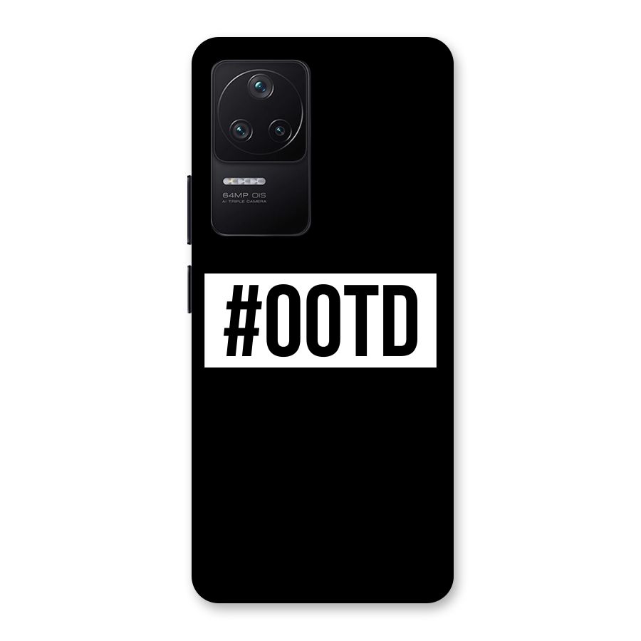 OOTD Back Case for Poco F4 5G