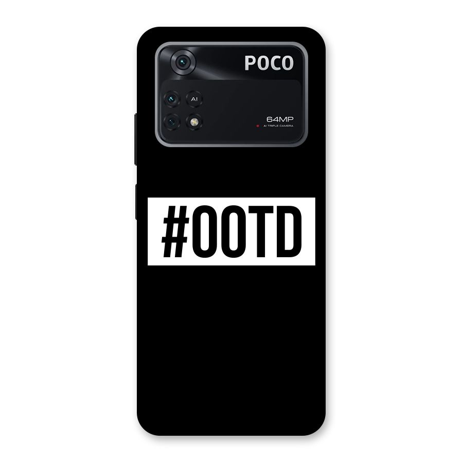 OOTD Back Case for Poco M4 Pro 4G