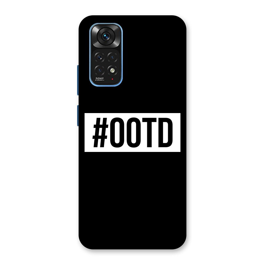 OOTD Back Case for Redmi Note 11S