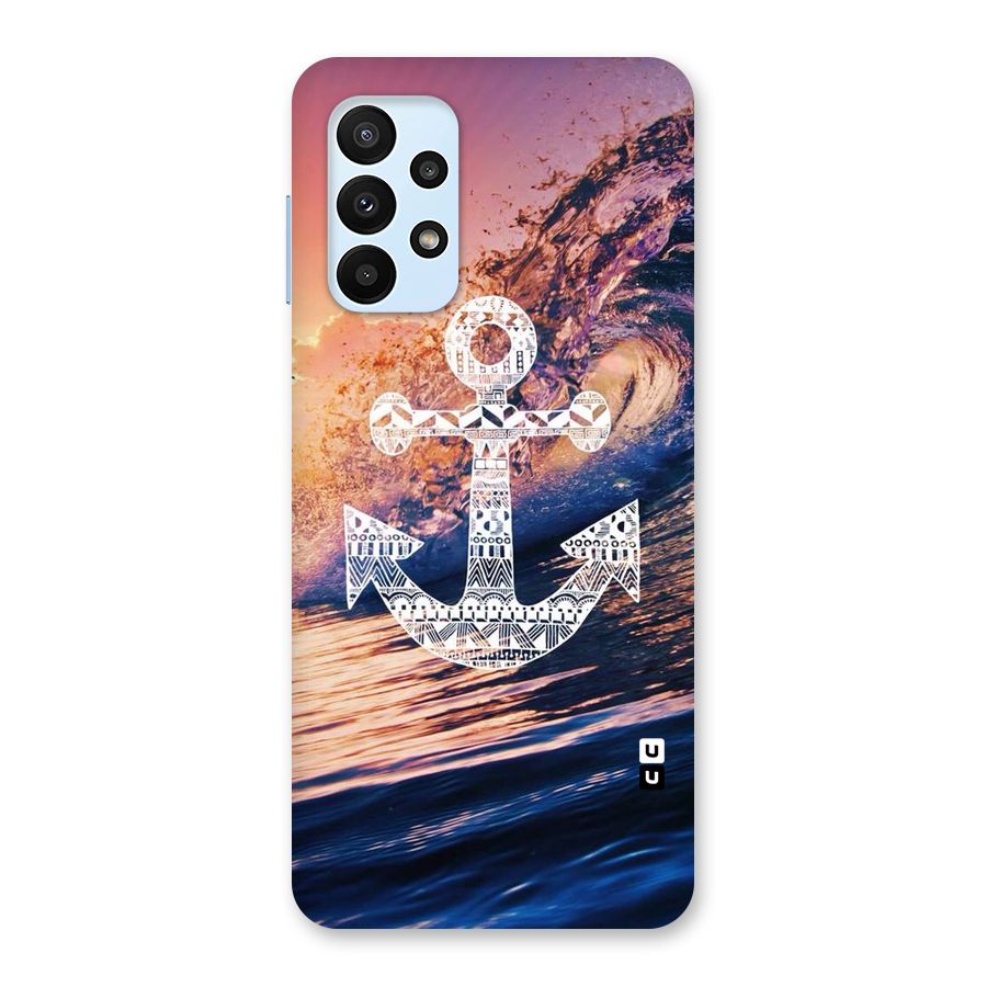 Ocean Anchor Wave Back Case for Galaxy A23