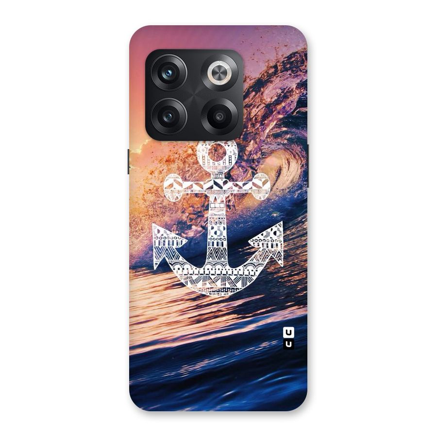 Ocean Anchor Wave Back Case for OnePlus 10T