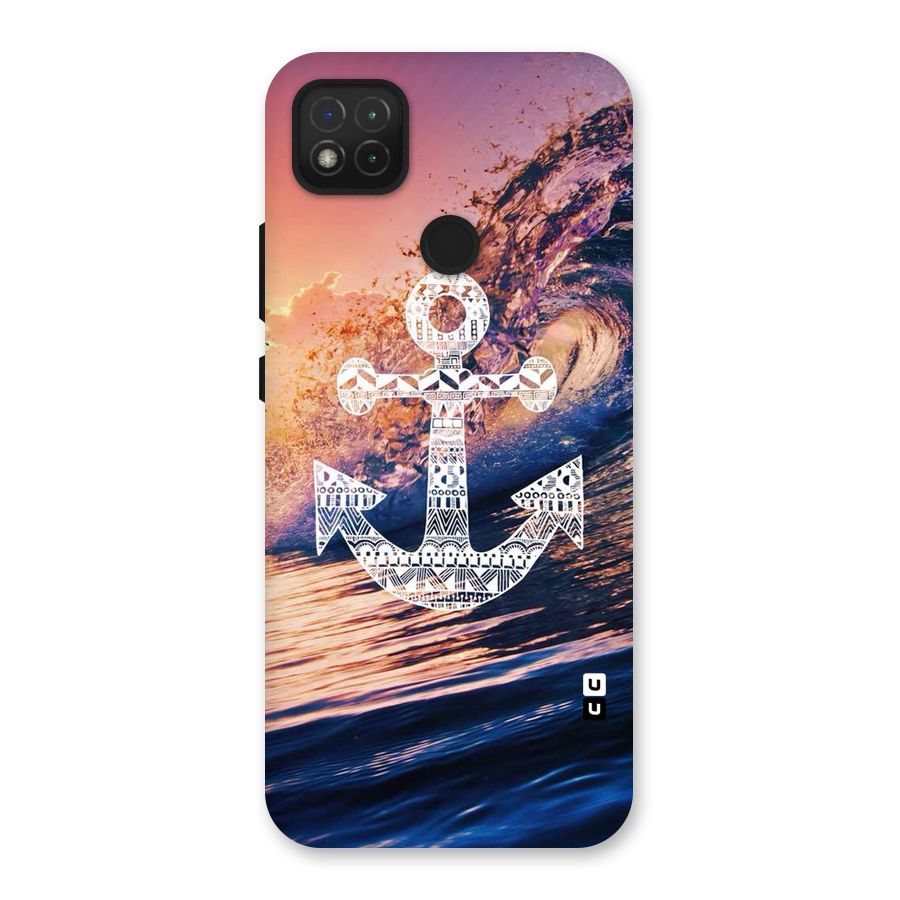 Ocean Anchor Wave Back Case for Redmi 9 Activ