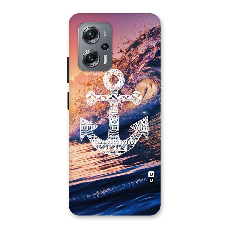 Ocean Anchor Wave Back Case for Redmi K50i
