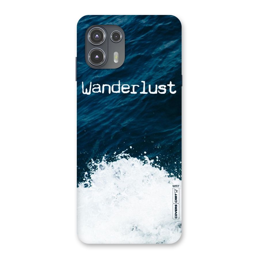 Ocean Wanderlust Back Case for Motorola Edge 20 Fusion
