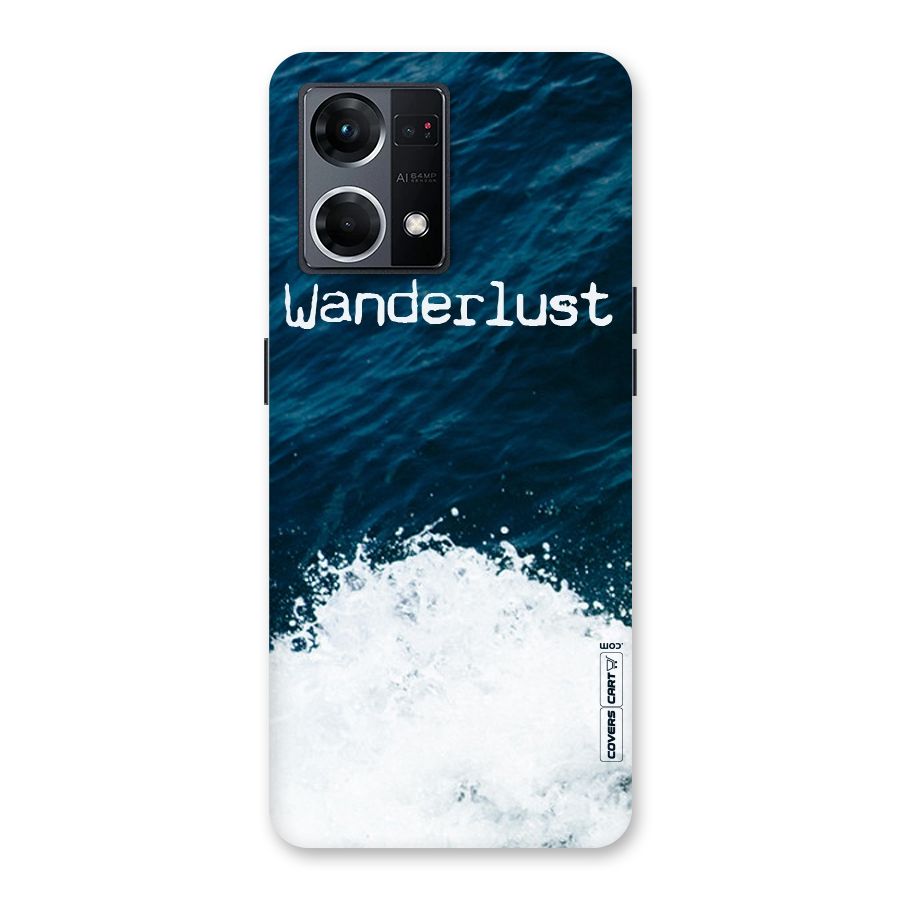 Ocean Wanderlust Glass Back Case for Oppo F21 Pro 5G