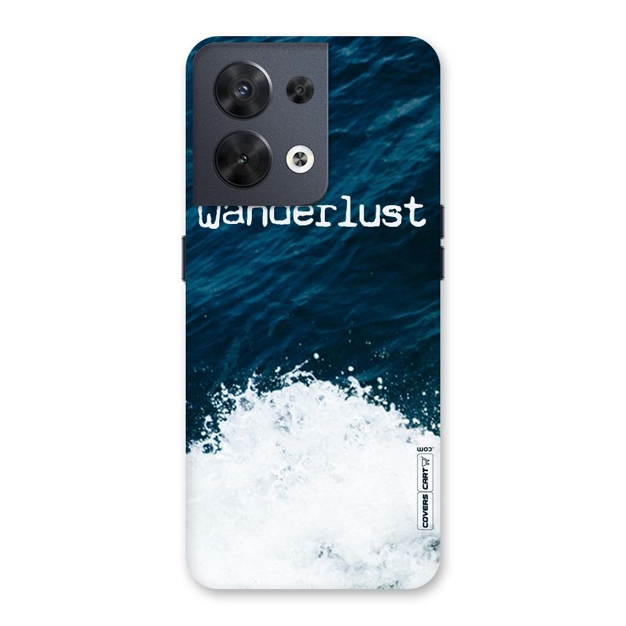 Ocean Wanderlust Back Case for Oppo Reno8 5G