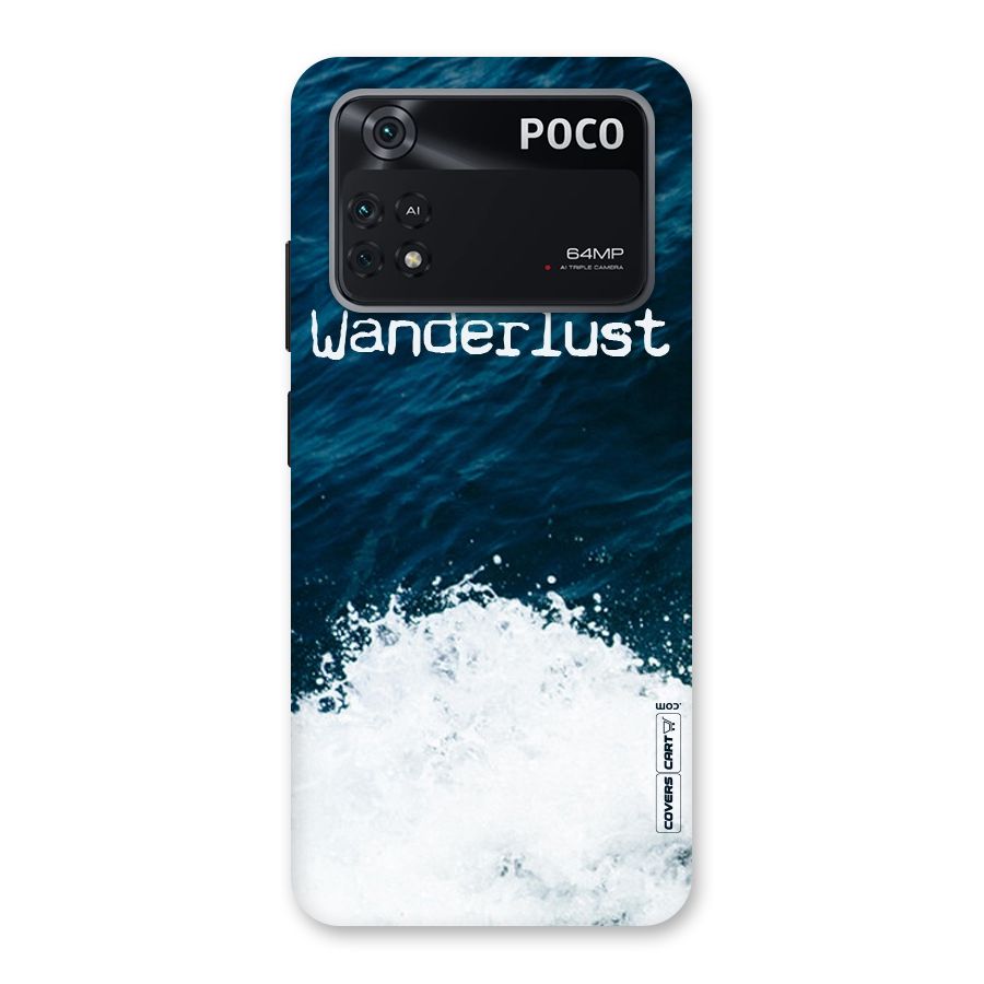Ocean Wanderlust Back Case for Poco M4 Pro 4G