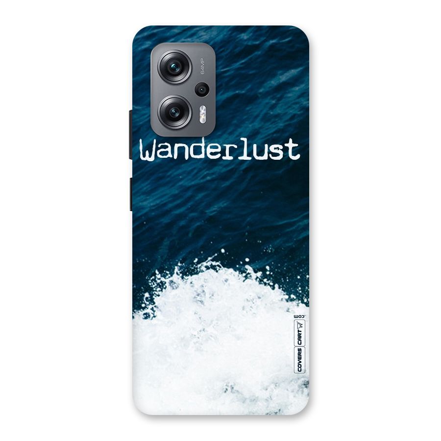 Ocean Wanderlust Back Case for Redmi K50i