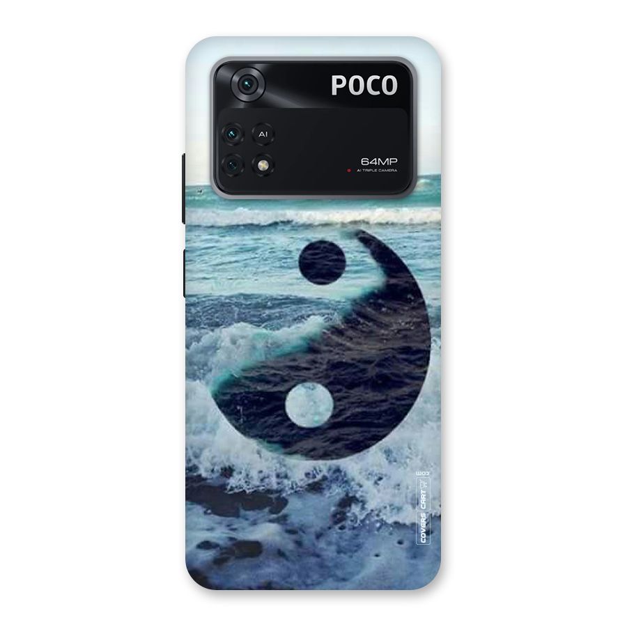 Oceanic Peace Design Back Case for Poco M4 Pro 4G