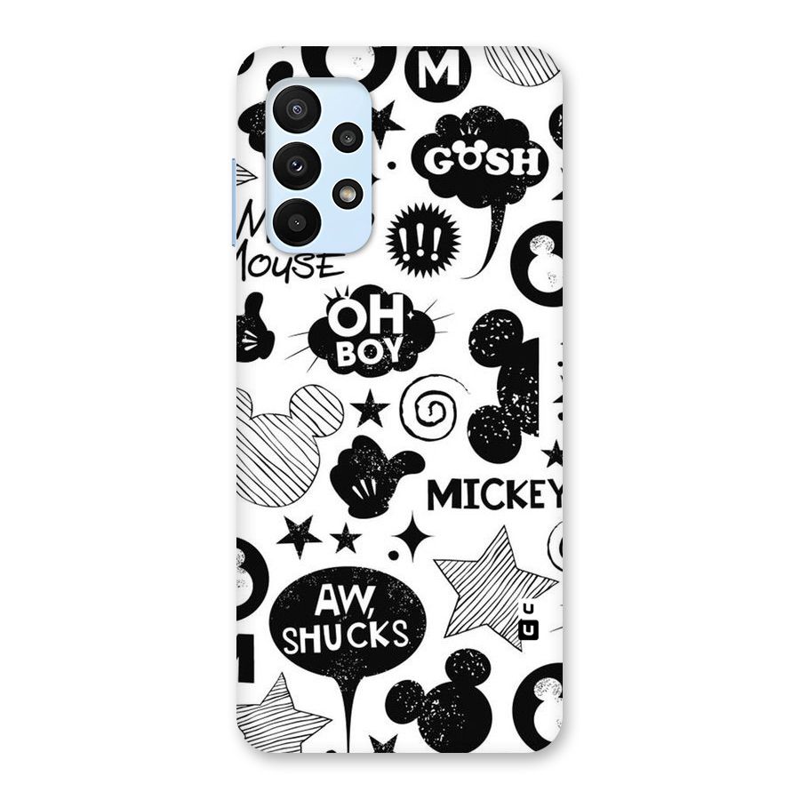 Oh Boy Design Back Case for Galaxy A23