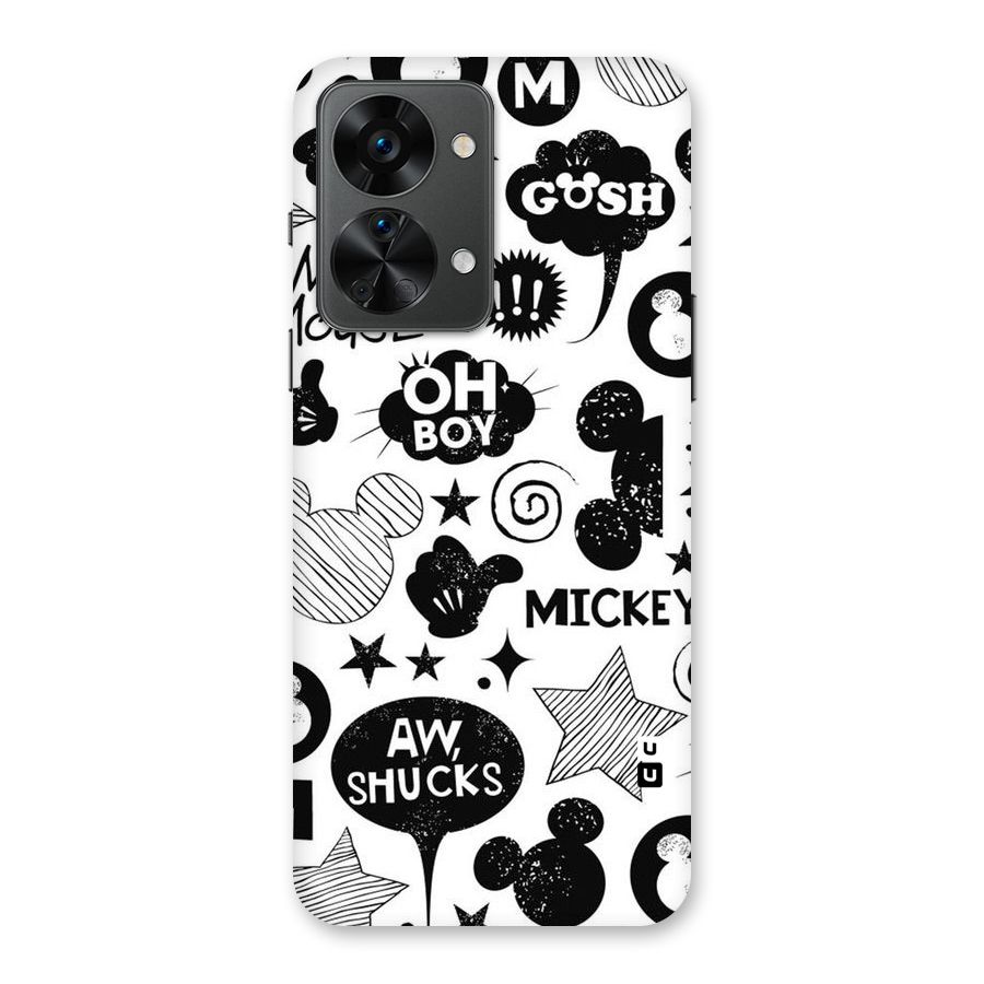 Oh Boy Design Back Case for OnePlus Nord 2T