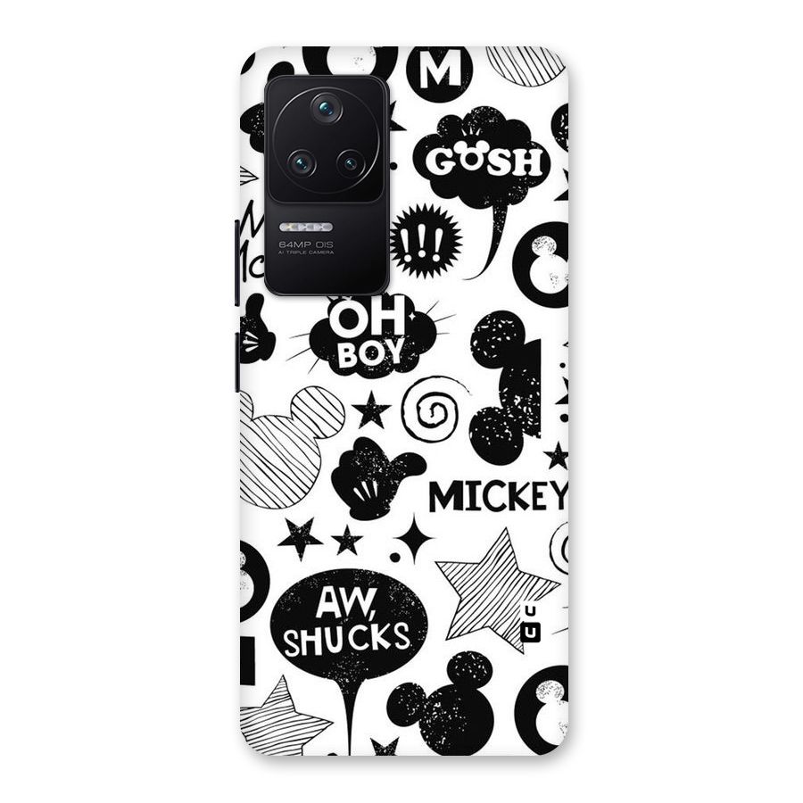 Oh Boy Design Back Case for Poco F4 5G