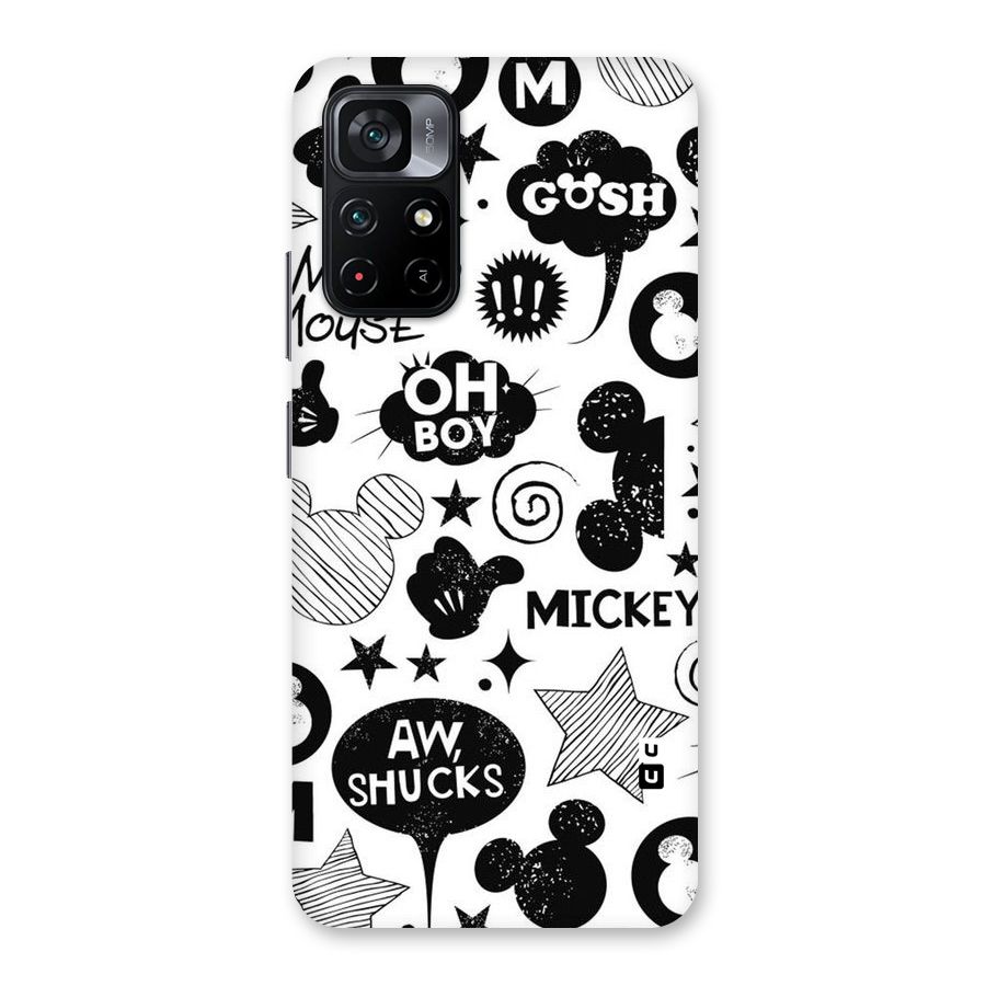 Oh Boy Design Back Case for Poco M4 Pro 5G