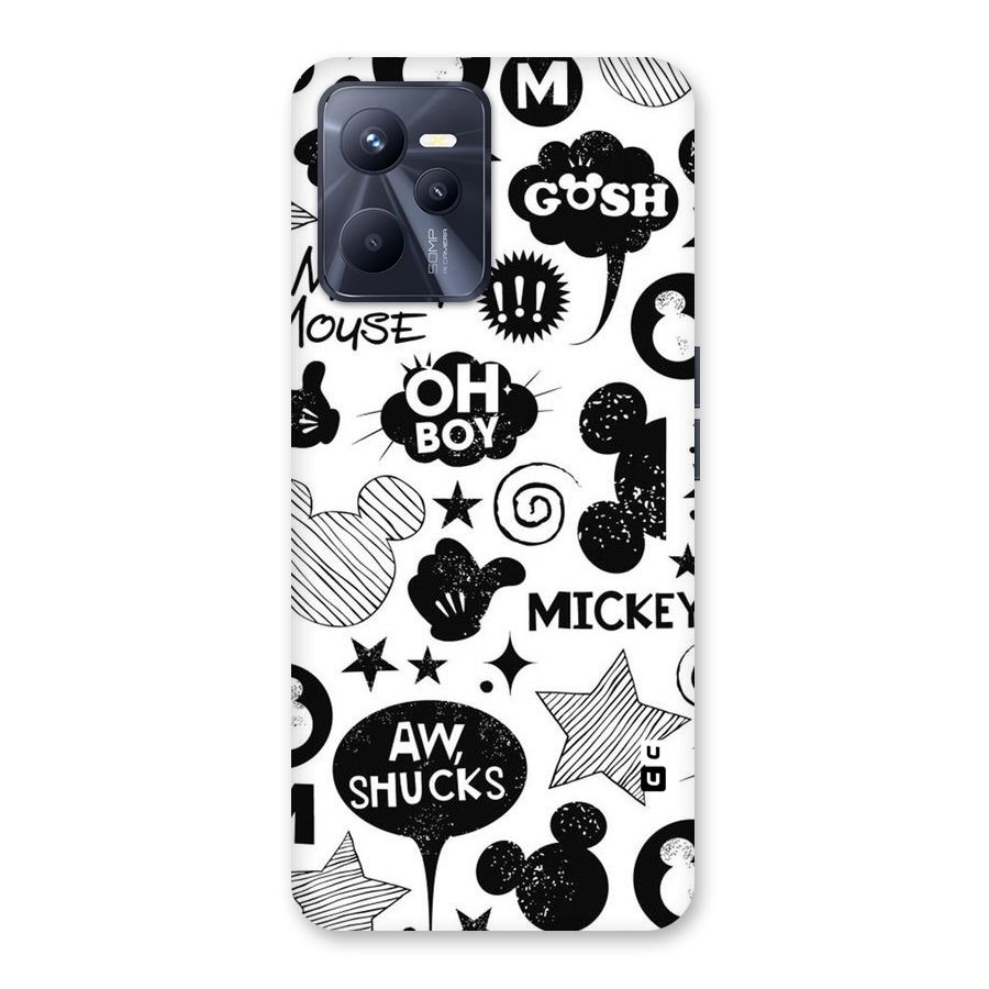 Oh Boy Design Back Case for Realme C35