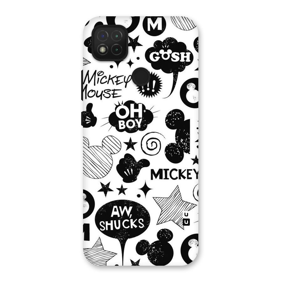 Oh Boy Design Back Case for Redmi 9 Activ