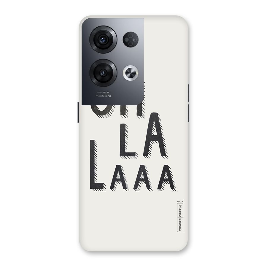 Oh La La Back Case for Oppo Reno8 Pro 5G