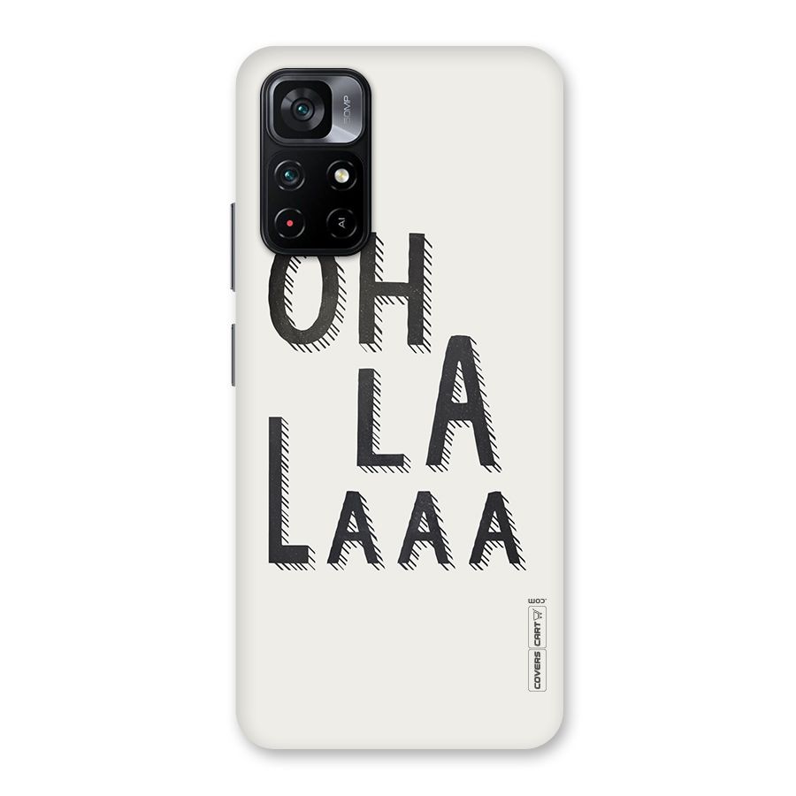 Oh La La Back Case for Poco M4 Pro 5G