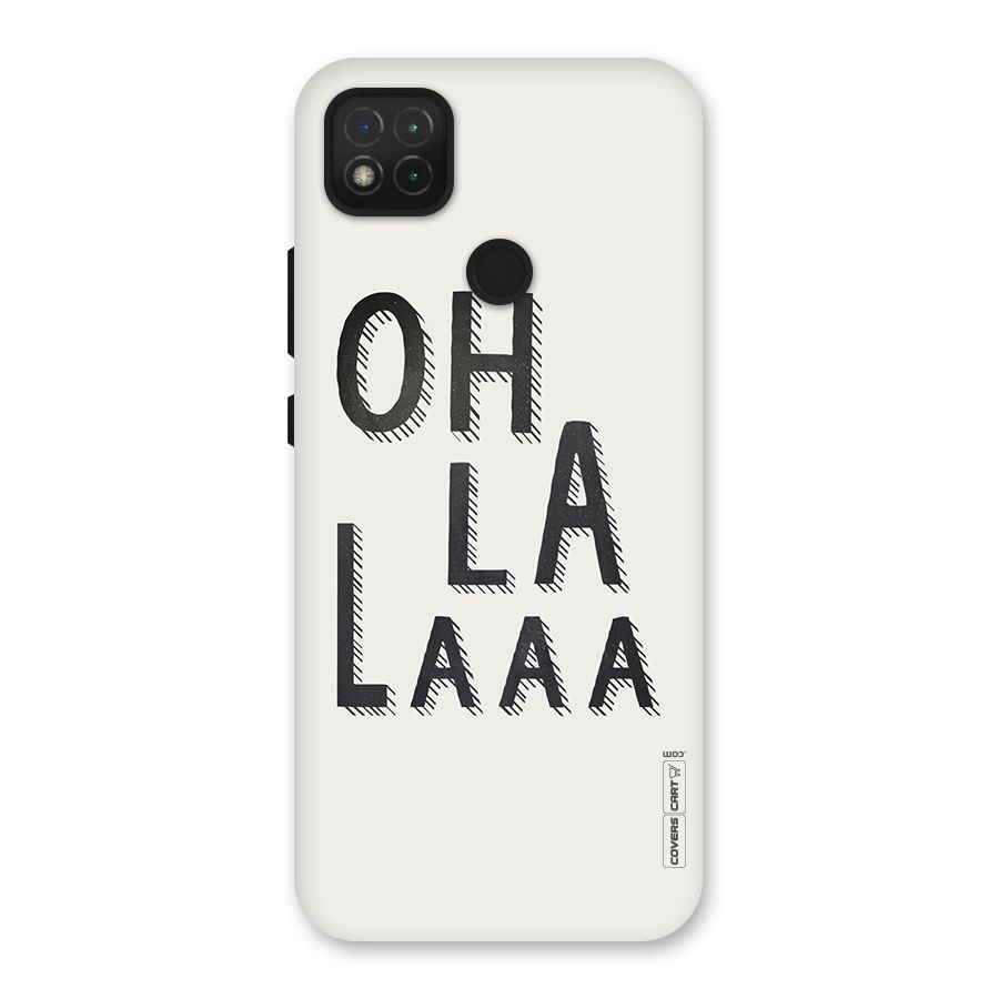 Oh La La Back Case for Redmi 9 Activ