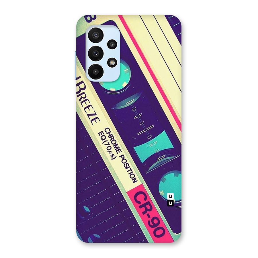 Old Casette Shade Back Case for Galaxy A23