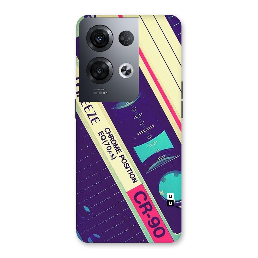 Old Casette Shade Back Case for Oppo Reno8 Pro 5G