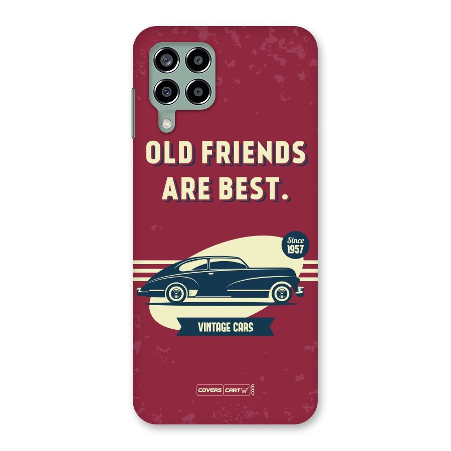 Old Friends Vintage Car Back Case for Galaxy M33