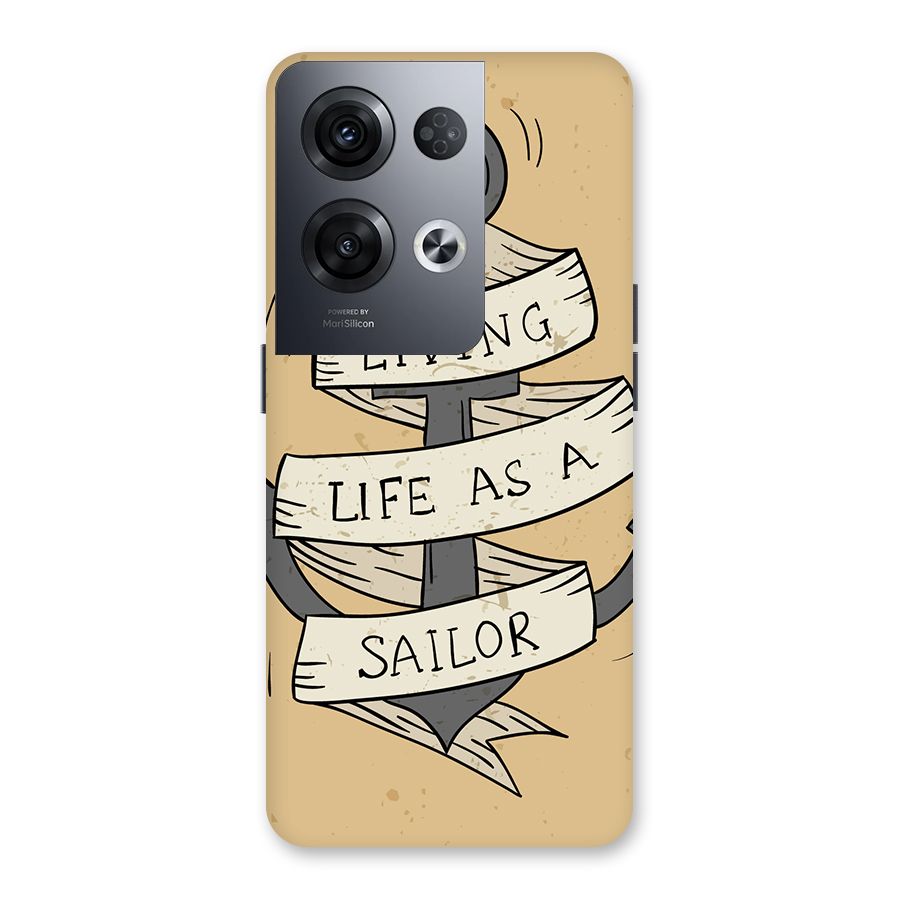 Old School Anchor Back Case for Oppo Reno8 Pro 5G