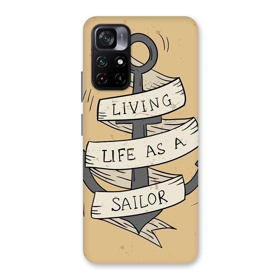 Old School Anchor Back Case for Poco M4 Pro 5G