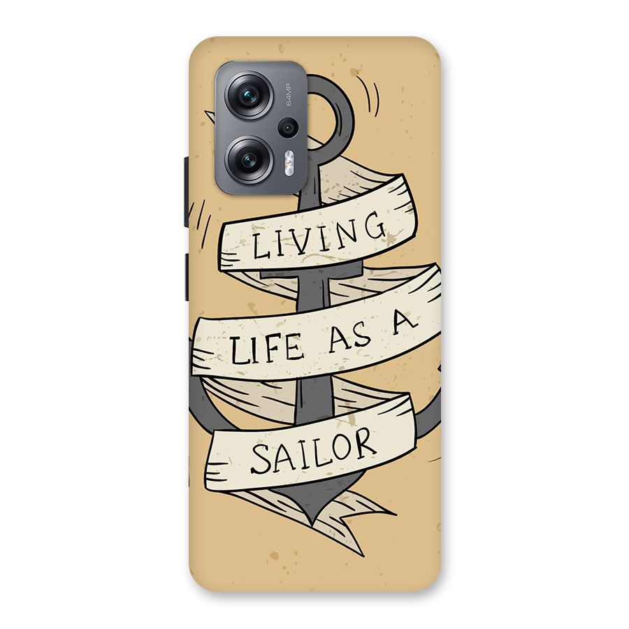 Old School Anchor Back Case for Redmi K50i
