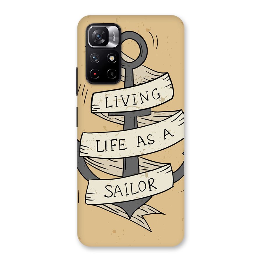 Old School Anchor Back Case for Redmi Note 11T 5G