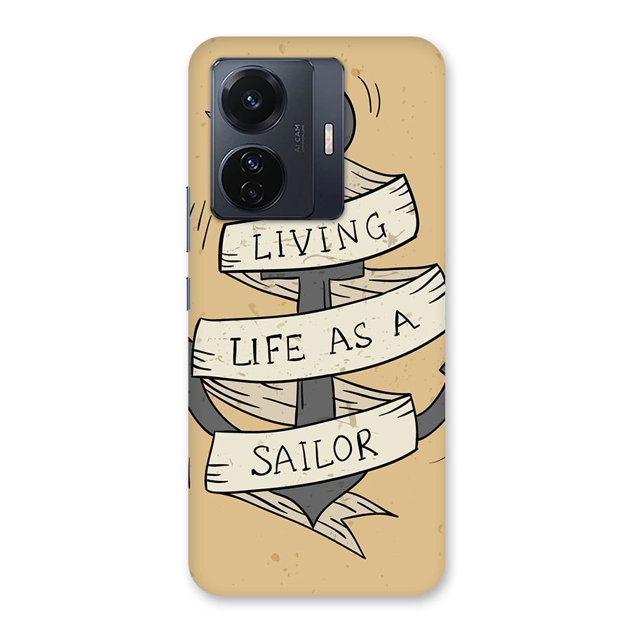Old School Anchor Back Case for Vivo T1 Pro