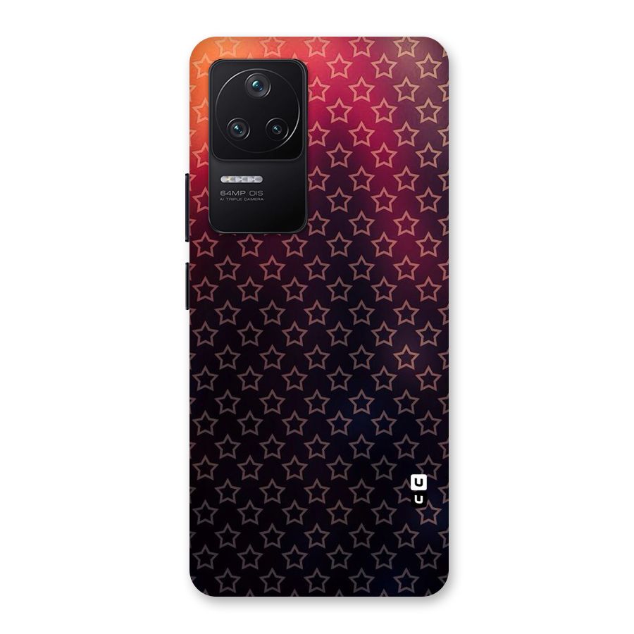 Ombre Stars Back Case for Poco F4 5G