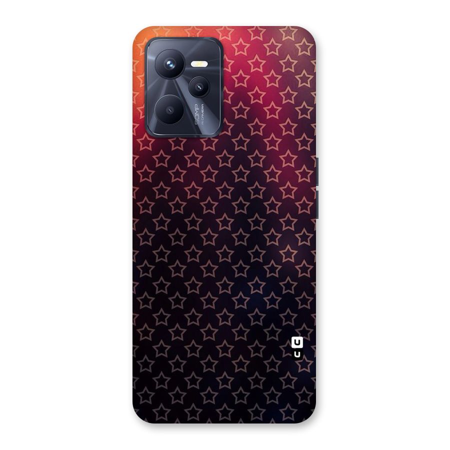 Ombre Stars Back Case for Realme C35