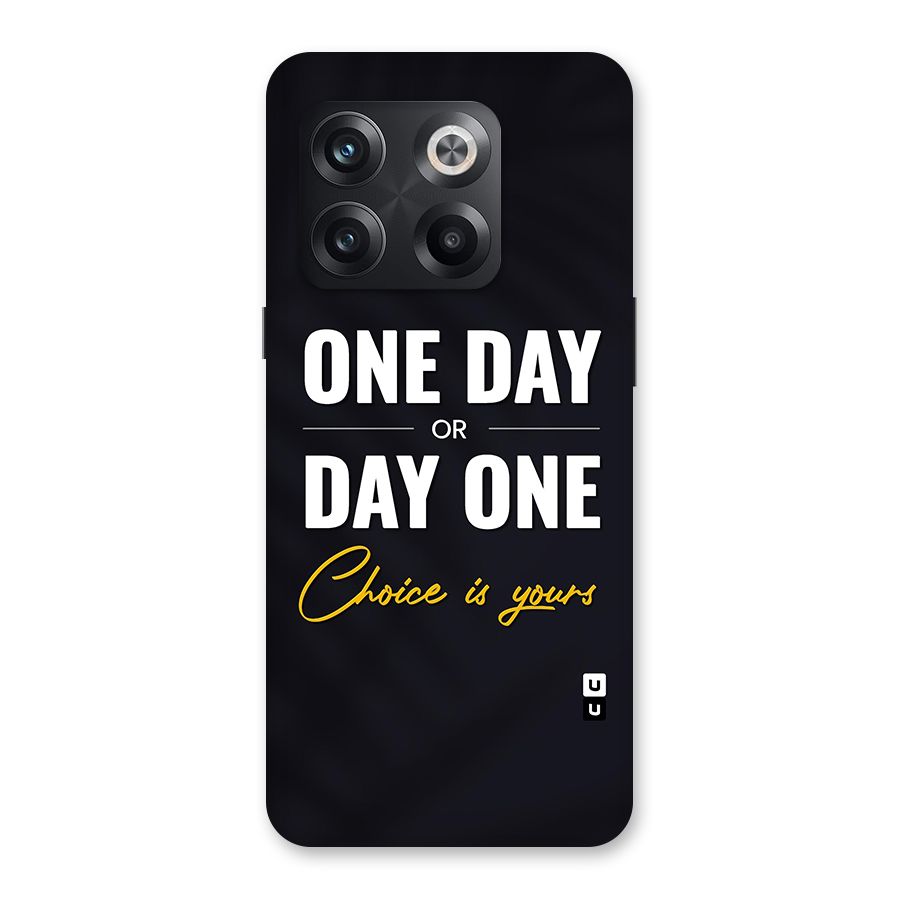 One Day or Day One Back Case for OnePlus 10T