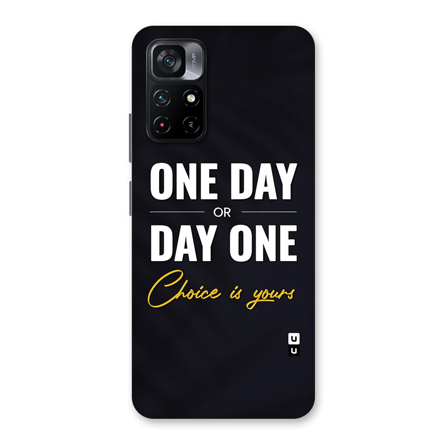 One Day or Day One Back Case for Poco M4 Pro 5G