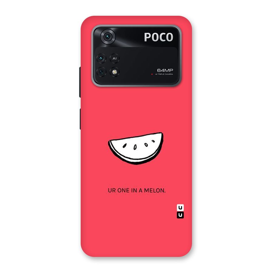 One In Melon Back Case for Poco M4 Pro 4G